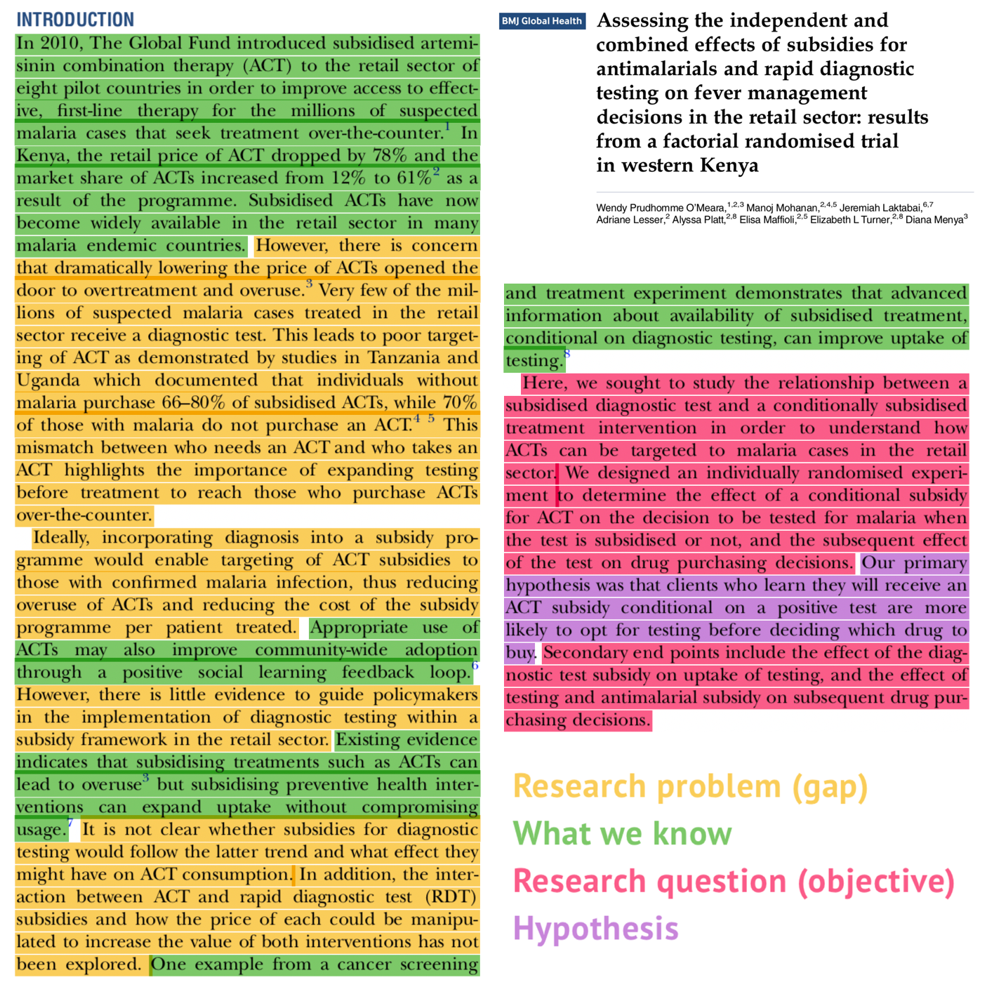 26 Research Questions and Aims  Global Health Research: Designs